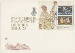 South Africa-1981 State Theatre Souvenir Sheet  FDC - FDC