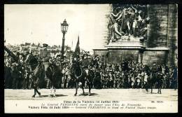 CARTE PHOTO - Le Général PERSHING ... - Fêtes De La Victoire 14 Juillet 1919 - War 1914-18