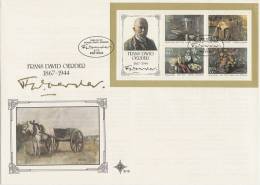 South Africa-1985 David Oerder MS FDC - FDC