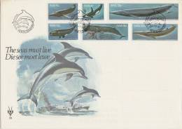 South West Africa-1980 Whales FDC - FDC