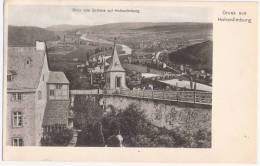 Hagen Sauerland Blick Vom Schloß Hohenlimburg 16.9.1907 Studentika Absender - Hagen