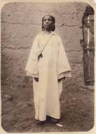Belle Grande Photo Ancienne 1902 Et 03 Algerie Jeune Femme à Tighit - Guerre, Militaire