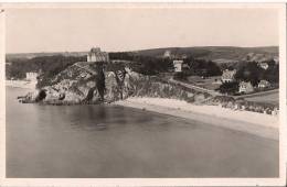 CPSM PEU COMMUNE MORGAT POINTE DE RUILLANEC SEPARANT LES DEUX PLAGES MORGAT ET PORTZIC - Morgat