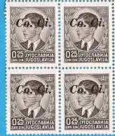 1941 X  1  SLOVENIJA Co. Ci. ITALIA OCCUPAZIONE   OVERPRINT INTERESSANTE  NEVER HINGED - Lubiana