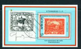 CUBA - 1988 Stamp Exhibition Miniature Sheet Used - Blocks & Sheetlets