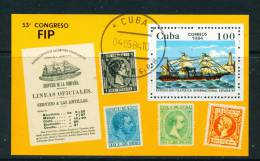 CUBA - 1984 Stamp Exhibition Miniature Sheet Used - Blocks & Sheetlets