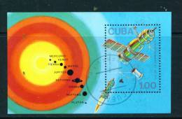 CUBA - 1988 Cosmonauts Day Miniature Sheet Used - Blocks & Sheetlets