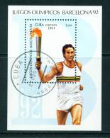 CUBA - 1992 Olympic Games Miniature Sheet Used - Blocchi & Foglietti