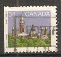 Canada  1985-90 Definitives; Parliament  (o) - Single Stamps