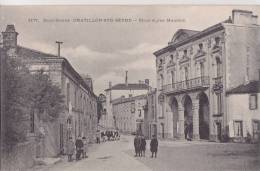 ¤¤  -   1177  -  CHATILLON-sur-SEVRE  -  Place Et Rue De Mauléon -  ¤¤ - Autres & Non Classés