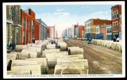 CPA. THE TOBACCO CENTER OF THE WOLD, STREET SCENE IN WHOLESALE TOBACCO DISTRICT, LOUISVILLE, KY. - Louisville