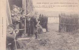 ¤¤  -   Crime D'USSEAU , Près De Chatellerault  -  Le Poste Des Soldats Du 32e De Ligne Et Des Gendarmes . - Other & Unclassified