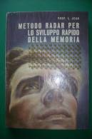 PFE/11 L.Jean METODO RADAR PER LO SVILUPPO RAPIDO DELLA MEMORIA Wilson Int.Sondrio 1960 - Médecine, Psychologie
