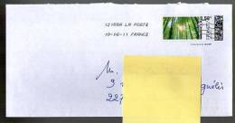 France Entier Postal PAP MonTimbreaMoi Ou MonTimbreenLigne ? Forêt Arbres  ... 0,58 E Valable =) 3-12-2011 - Otros & Sin Clasificación