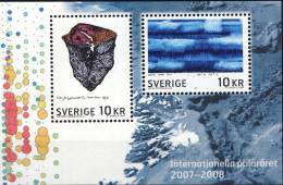 #Sweden 2007. International Polar Year. Painting. Michel Block 23. MNH(**) - Hojas Bloque