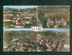 CPSM - Le Luc (Var 83) - Multivues ( Tour Hexagonale Chateau Vue Generale Aerienne LAPIE ) - Le Luc