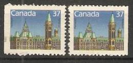 Canada  1985-90 Definitives; Parliament  (o) - Sellos (solo)