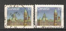 Canada  1985-90 Definitives; Parliament  (o) - Timbres Seuls