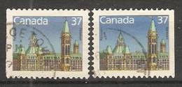 Canada  1985-90 Definitives; Parliament  (o) - Timbres Seuls