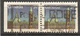 Canada  1985-90 Definitives; Parliament  (o) - Timbres Seuls