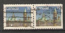 Canada  1985-90 Definitives; Parliament  (o) - Timbres Seuls