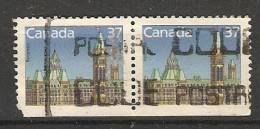 Canada  1985-90 Definitives; Parliament  (o) - Single Stamps