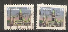 Canada  1985-90 Definitives; Parliament  (o) - Timbres Seuls