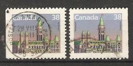 Canada  1985-90 Definitives; Parliament  (o) - Sellos (solo)