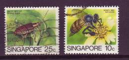 Singapoure YV 456; 459 O 2003 Abeille Donecia - Abeilles