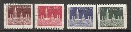 Canada  1985-90 Definitives; Parliament  (o) - Markenrollen