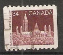 Canada  1985-90 Definitives; Parliament  (o) - Rollen