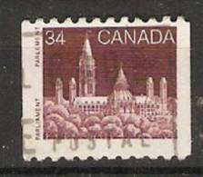 Canada  1985-90 Definitives; Parliament  (o) - Rollen