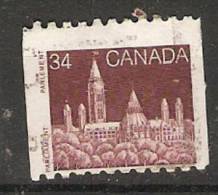 Canada  1985-90 Definitives; Parliament  (o) - Coil Stamps