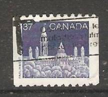 Canada  1985-90 Definitives; Parliament  (o) - Markenrollen