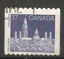 Canada  1985-90 Definitives; Parliament  (o) - Rollen