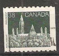 Canada  1985-90 Definitives; Parliament  (o) - Francobolli In Bobina