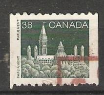 Canada  1985-90 Definitives; Parliament  (o) - Coil Stamps