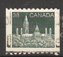 Canada  1985-90 Definitives; Parliament  (o) - Markenrollen