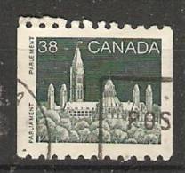 Canada  1985-90 Definitives; Parliament  (o) - Roulettes