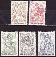 1949 Kinderzegels Gestempelde Serie NVPH 544 / 548 - Used Stamps