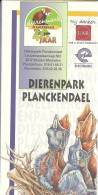 F1088: Folder Leaflet Dépliant Dierenpark Planckendael Mechelen (zoo Dierentuin Jardin Zoologique) - Unclassified