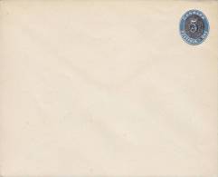 Denmark Postal Stationery Ganzsache Entier 5/4 Øre Overprinted Cover Umschlag (2 Scans) - Enteros Postales