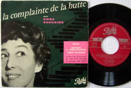 Cora VAUCAIRE 45T VINYLE EP BIEM ORIGINAL La Complainte De La Butte  EX  / MINT Parfait état - 45 T - Maxi-Single