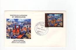 FDC Nouvelle Calédonie - Poste Aérienne - Aspects Du Vieux Nouméa - Obl Du 26/11/77 (1er Jour) - Oblitérés