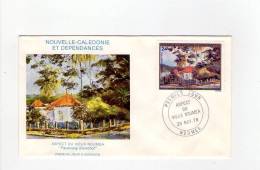 FDC Nouvelle Calédonie - Poste Aérienne - Aspect Du Vieux Nouméa - Obl Du 25/11/78 (1er Jour) - Used Stamps