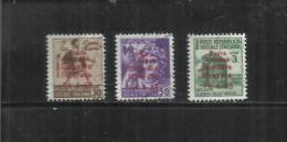 ITALY ITALIA 1945 CLN IMPERIA LIBERATA MONUMENTS DESTROYED OVERPRINTED MONUMENTI DISTRUTTI SOPRASTAMPATI USED - Nationales Befreiungskomitee