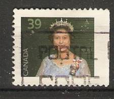 Canada  1990  Definitives; Queen Elizabeth II  (o) Portrait - Timbres Seuls