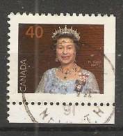 Canada  1990  Definitives; Queen Elizabeth II  (o) Portrait - Timbres Seuls