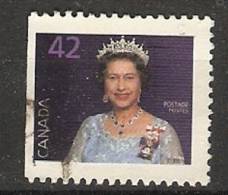 Canada  1991  Definitives; Queen Elizabeth II  (o) Portrait - Timbres Seuls