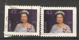 Canada  1991  Definitives; Queen Elizabeth II  (o) Portrait - Single Stamps